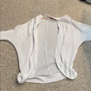 White cardigan, size XS